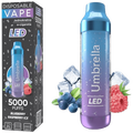 Umbrella - 5000 Puffs LED Blueb.Raspb.Ice 20mg