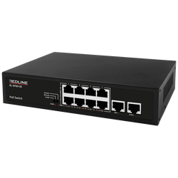 PoE mrežni switch, 10 port RJ-45 , 8 PoE