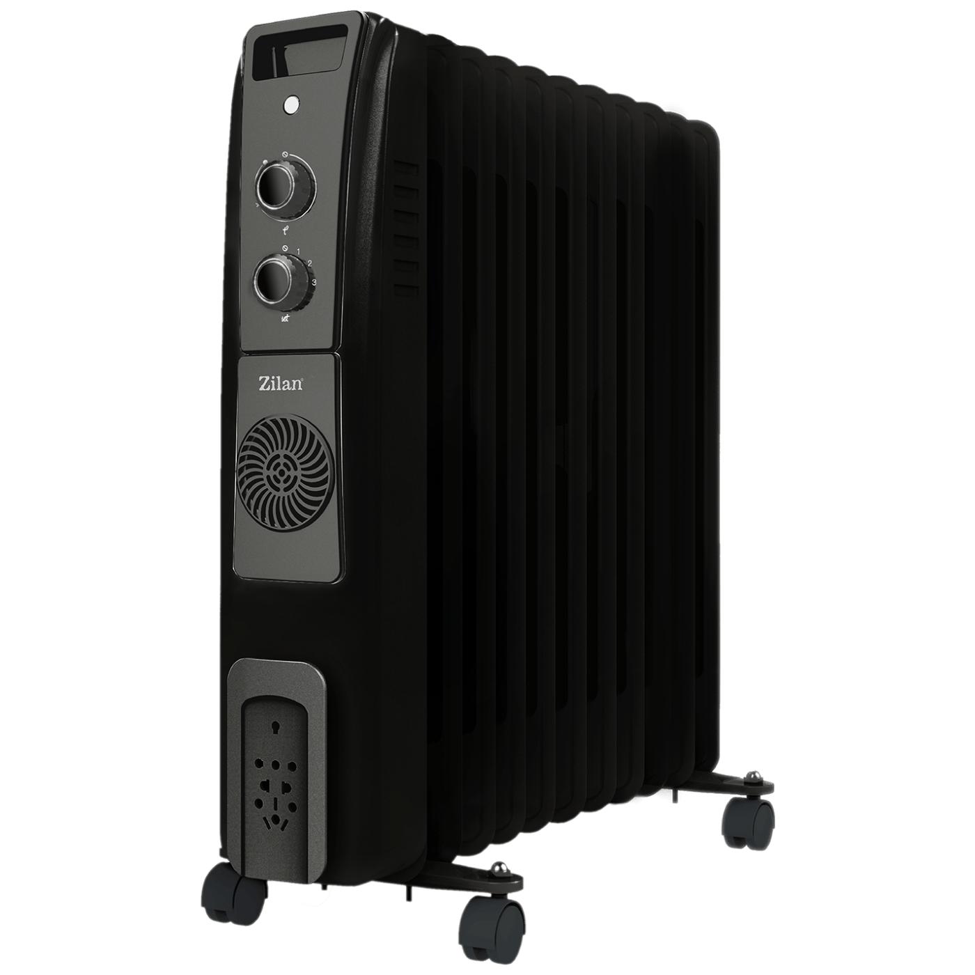 Radijator uljni + ventilator, 2500 +400 W, 11 rebara