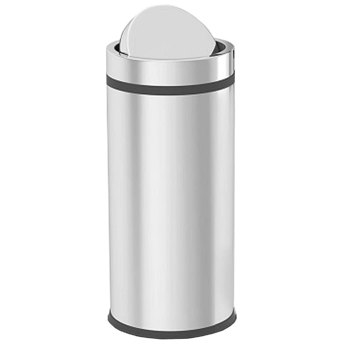 Kanta za smeće sa rotirajućim poklopcem, 11 lit., INOX