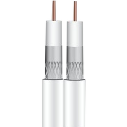 Koaksijalni kabl RG-6 Twin, CCS, 90dB, 100 met.