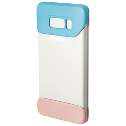 Silikonska futrola za Galaxy S8, plavo/breskva