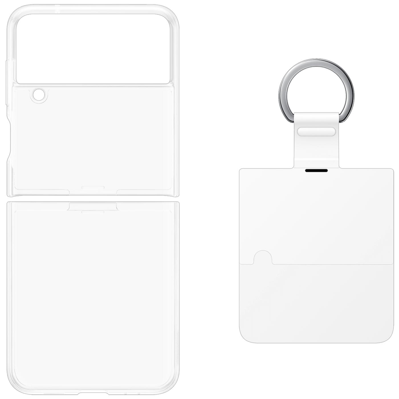 Prozirna maska sa prstenom za Galaxy Z Flip 4