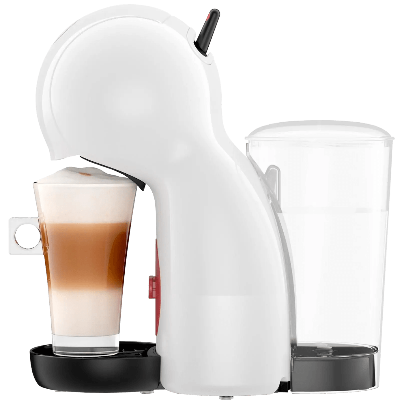 Krups NESCAFÉ Dolce Gusto KP1A35 Piccolo XS manual coffee pod machine red, compact and advanced high pressure machine (15 bar), quick and easy preparation