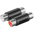 RCA činč ženski x 2, za produžetak audio kabla