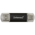 USB Flash drive 32GB, USB 3.2, USB-C, USB-A, Twist Line