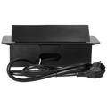 Produžni kabel sa 2 x Schuko utičnice + 2 x USB, ugradbena