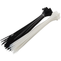 Plastične vezice 4,8mm x 250mm, pakiranje 25 kom. crna