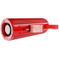 Zvučnik bežični, Bluetooth, 1200 mAh, 3 h, crvena