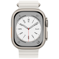 Silikonski remen za iWatch, 42/44/45/49mm, bijela