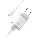 Punjač kućni sa USB type C kabelom, 2.4 A