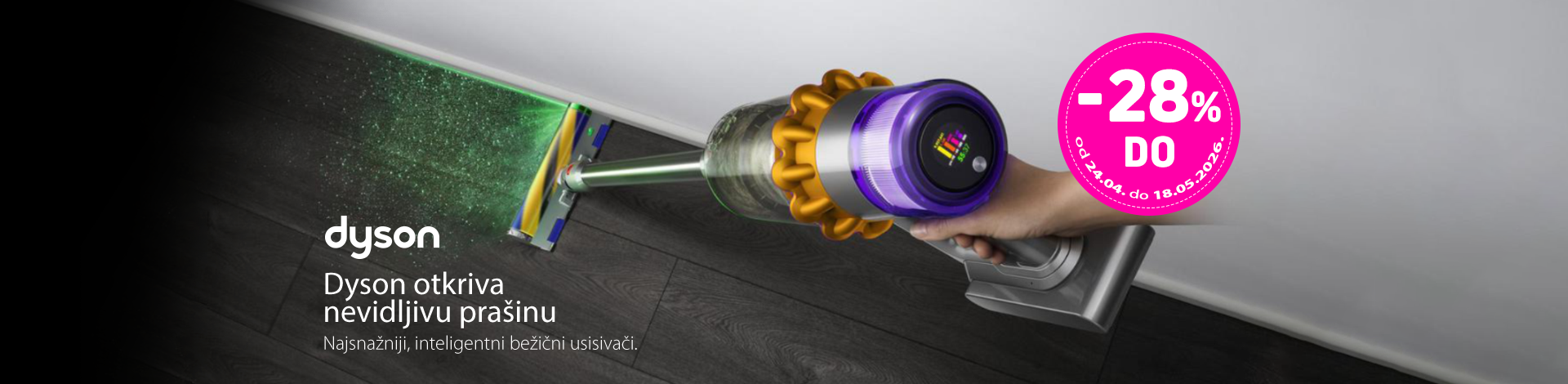 Dyson ručni usisavač